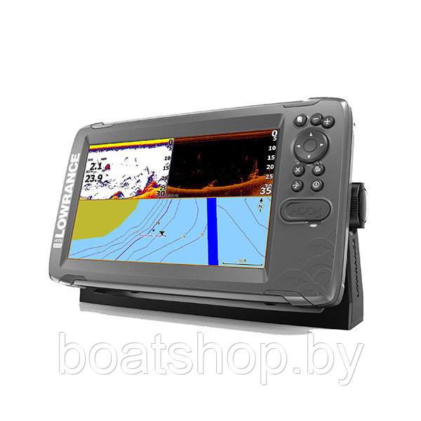 Эхолот LOWRANCE HOOK2-9 SplitShot - фото 2 - id-p79560444