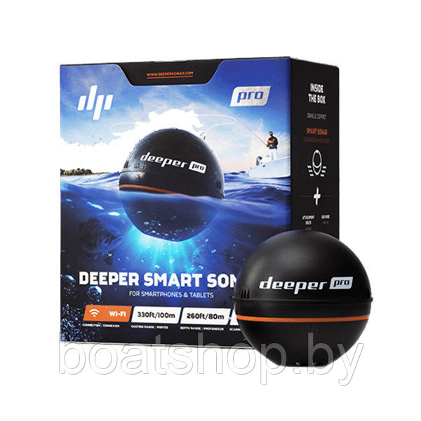 Эхолот Deeper Smart Sonar Pro - фото 2 - id-p85606307