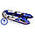 Надувная моторная лодка Хантер СТЕЛС 315 АЭРО Бело-синий, фото 2
