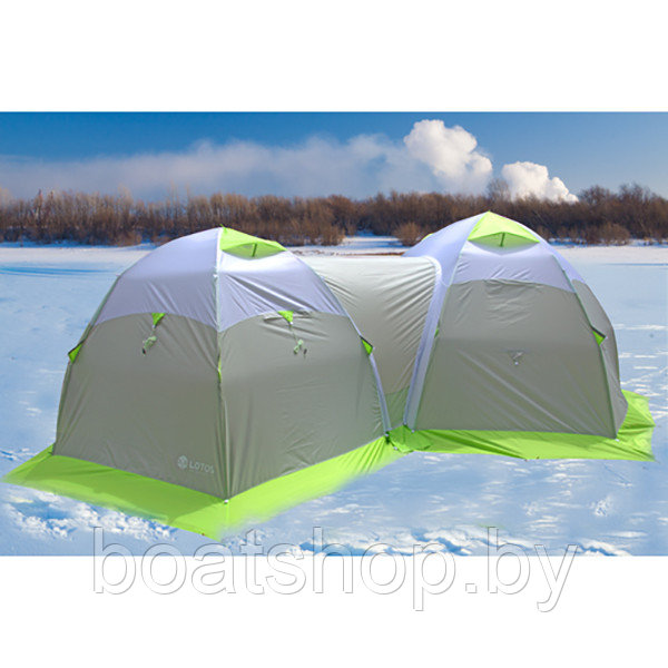 Зимняя палатка Лотос 3 Универсал - фото 7 - id-p89534250