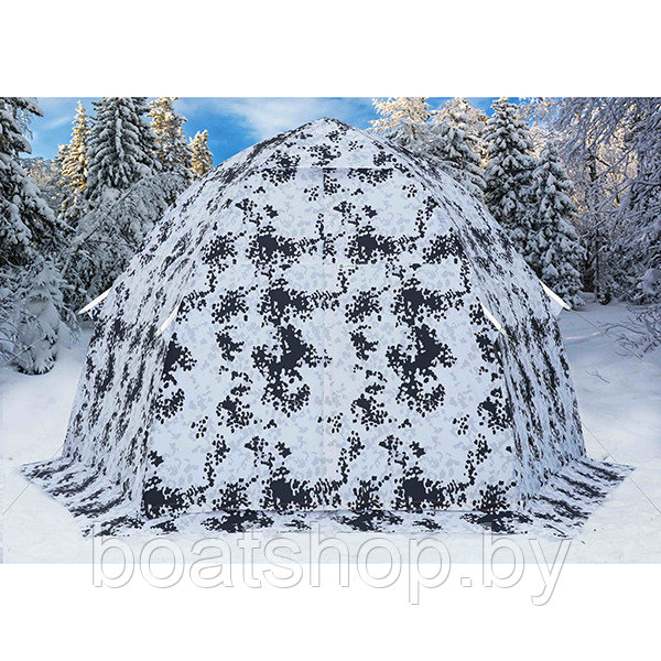 Зимняя палатка Лотос 3 Камуфляж - фото 7 - id-p89552198