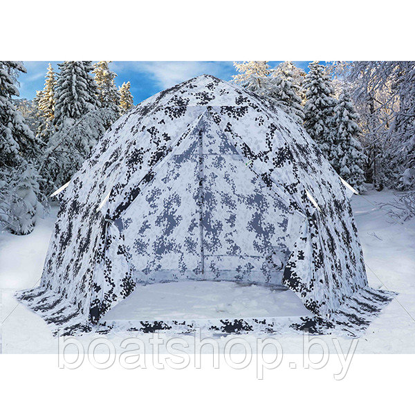 Зимняя палатка Лотос 3 Камуфляж - фото 8 - id-p89552198