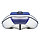 Надувная моторно-килевая лодка Ривьера Компакт 3400 СК "Комби" светло-серый/синий, фото 5