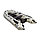 Надувная моторно-килевая лодка Ривьера Компакт 3400 СК "Камуфляж" пиксель, фото 2