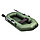 Надувная гребная лодка Аква-Оптима 210 зеленый, фото 3