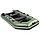 Надувная моторно-килевая лодка Аква 2900 СК зеленый, фото 3