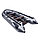 Надувная моторная лодка Apache 3700 СК графит, фото 2
