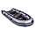 Надувная моторная лодка Apache 3700 СК графит, фото 3
