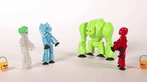Стикбот StikBot монстр с липучками "Студия анимации" набор животных, 6 шт + штатив - фото 2 - id-p99689891