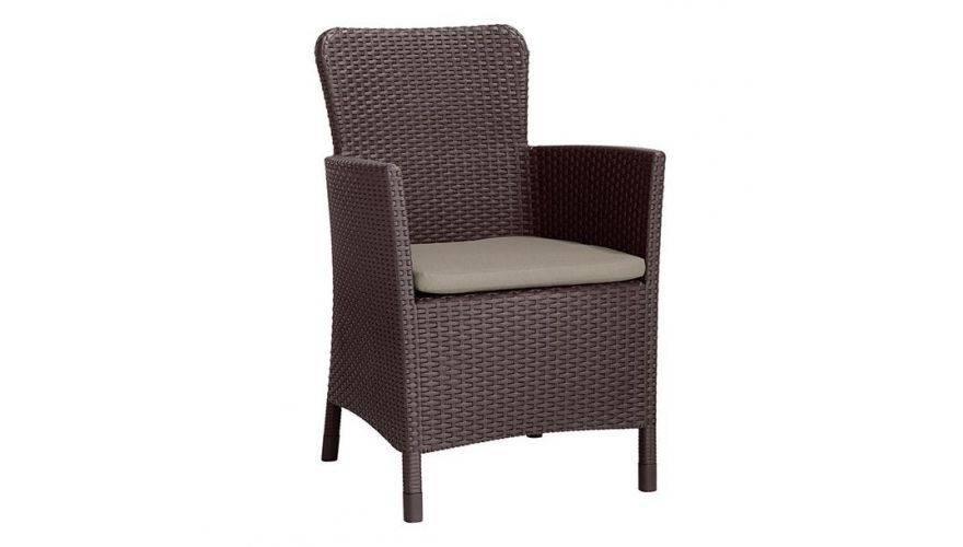 Кресло MIAMI DC brwn+cus wsm taupe 4 cm 020 std.