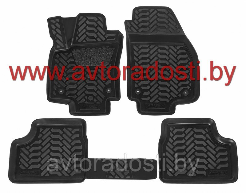 Коврики для Opel Astra H (2004-2014) / Astra G (1998-2004) 3D с подпятником / Опель Астра