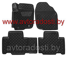 Коврики для Toyota RAV4 IV (2013-2019) 3D c подпятником / Тойота РАВ4 [61947] / Aileron