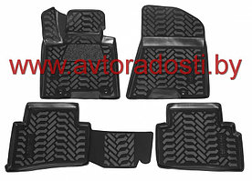 Коврики для Kia Sportage (2016-) [60849] / Aileron / 3D c подпятником / Киа Спортейдж