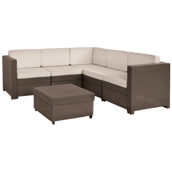 Комплект мебели Keter Provence Set, коричневый - фото 1 - id-p99720598