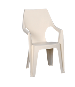 Пластиковый стул Dante Low Back, белый - фото 4 - id-p99720615