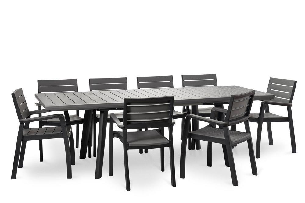 Стол раскладной Harmony extend table Keter, белый/капучино - фото 3 - id-p99720689