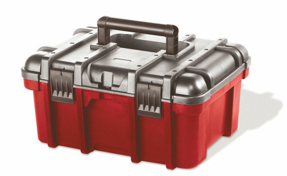 Ящик для инструментов 16" POWER TOOL BOX (Пауэр Тул Бокс), красный/серый - фото 1 - id-p99720745