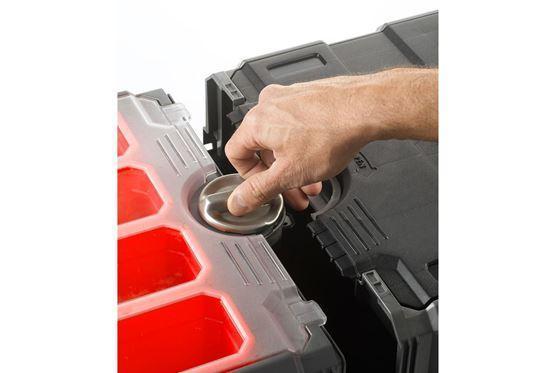Ящик для инструментов на колесах MASTERLOADER Cart (Мастерлоадер), красный/серый - фото 3 - id-p99720748