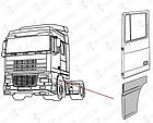 Накладка нижняя левой двери DAF XF105, XF95/95XF/ДАФ ХФ105/ХФ95 Т12956, фото 3