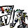 Конструктор Ninjago 31163 "Железный войн", 422 деталей, Lele, аналог Lego Лего Ниндзяго 70658, фото 4