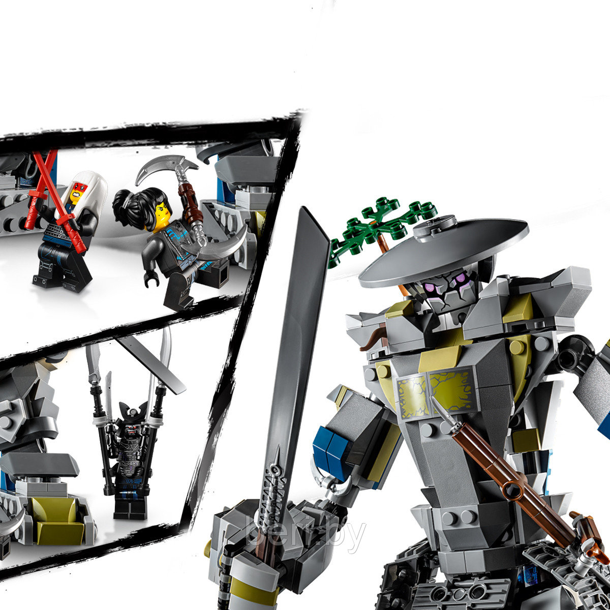 Конструктор Ninjago 31163 "Железный войн", 422 деталей, Lele, аналог Lego Лего Ниндзяго 70658 - фото 4 - id-p99758152