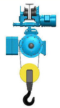 Тали канатные электрические типа "Т02 на лапах"  г/п5,0т  в/п от 6м до 36м стационарные