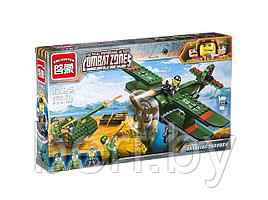 Конструктор Brick 1705 "Военный самолет", 187 деталей, аналог LEGO (Лего), (Брик)