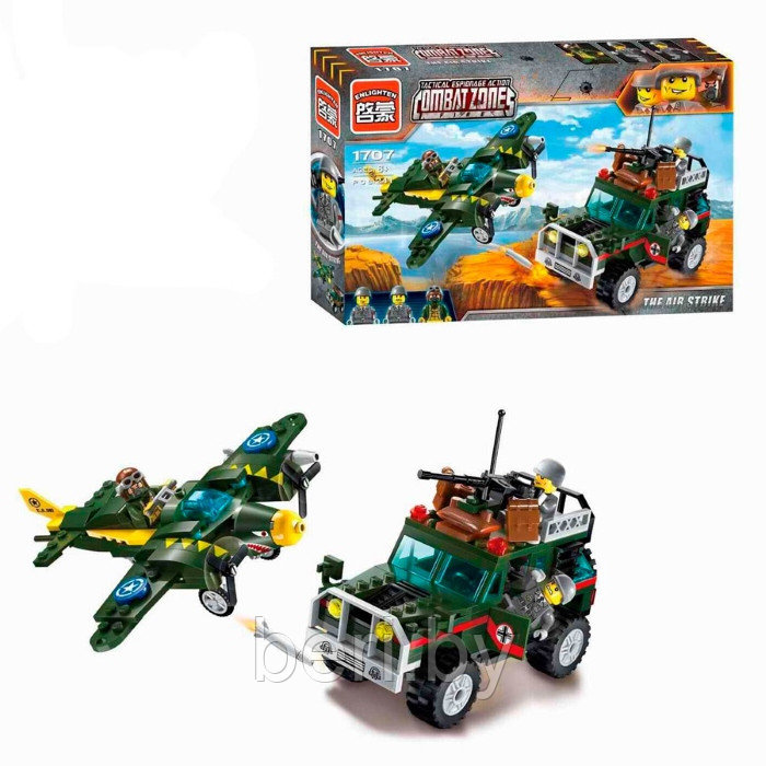 Конструктор Brick (Брик) 1707 "Воздушная атака", 241 деталь, аналог LEGO (Лего) - фото 2 - id-p99771628