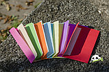 Цветной конверт 110х220 мм Фуксия, фото 2