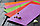 Цветной конверт 110х220 мм Фуксия, фото 3