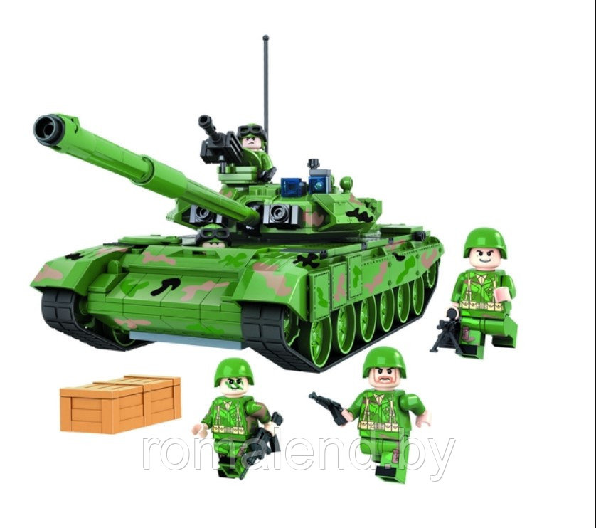 Конструктор Battle Tank Winner Танк Т-90 (1313) - фото 2 - id-p99779072