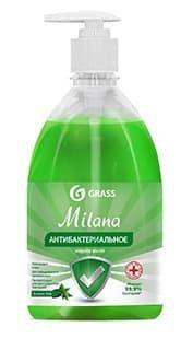 Жидкое мыло антибактериальное Milana Green Tea , 500мл - фото 1 - id-p99780308