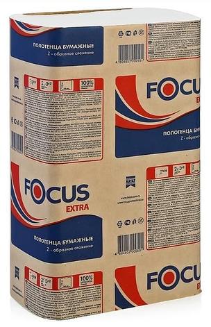 Бумажные полотенца Z-укл. FOCUS EXTRA, 2 сл., фото 2