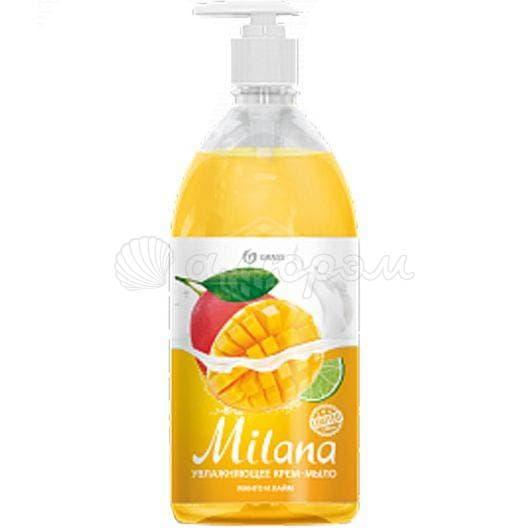 Жидкое крем-мыло Milana манго и лайм, 1 л - фото 1 - id-p99780330