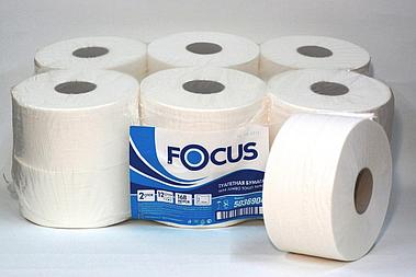 Туалетная бумага FOCUS MINI, 2 сл. 168м