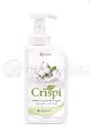 Пенка для мытья посуды GRASS CRISPI белый хлопок