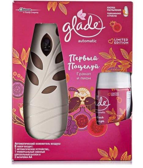 Автоматический освежитель воздуха Glade Automatic Гранат и пион