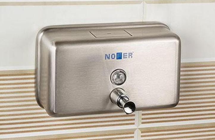 Дозатор для жидкого мыла Nofer 03002.S, фото 2