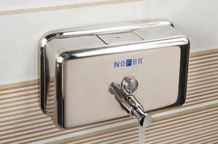 Дозатор для жидкого мыла Nofer 03002.B, фото 2
