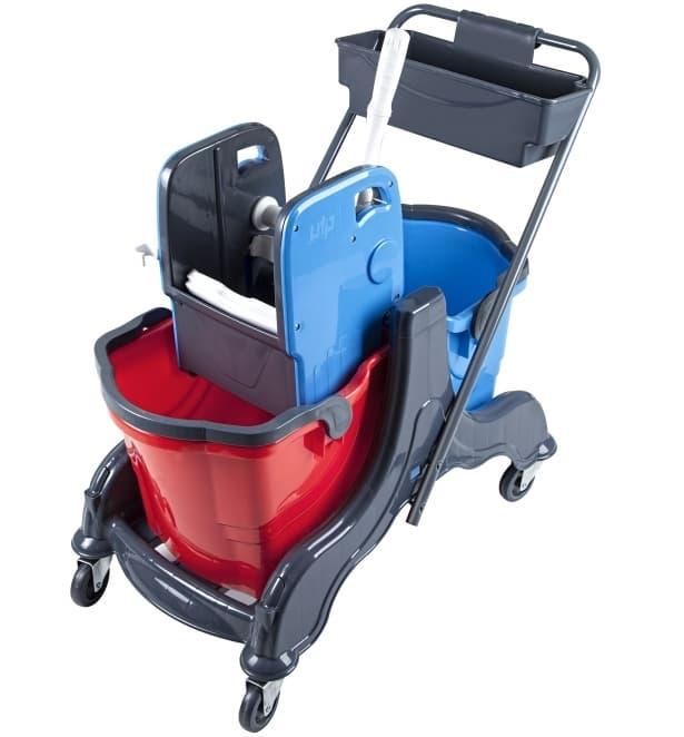 Тележка уборочная Uctem HCK714, 2*25л
