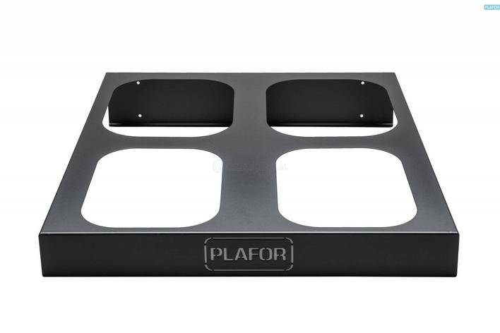 Подставка для 4 мусорных контейнеров Plafor (2*45л+2*28л) 352-00, фото 2