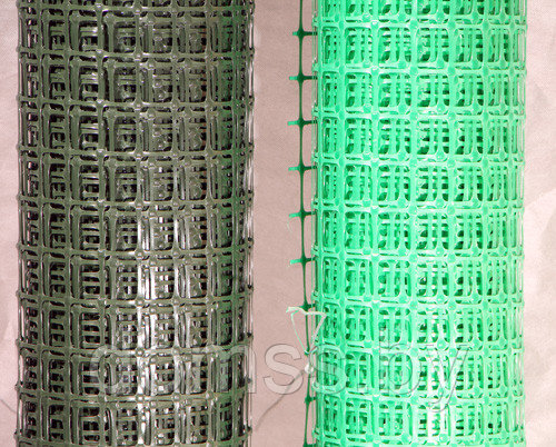 Пластиковая садовая решетка 1,5х20м, заборная сетка ЗР-15/1,5/20. Цвет лесной зелёный - фото 6 - id-p99795643
