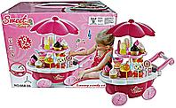 668-25 Игровой набор Магазин сладостей свет звук 39 предметов цвет розовый