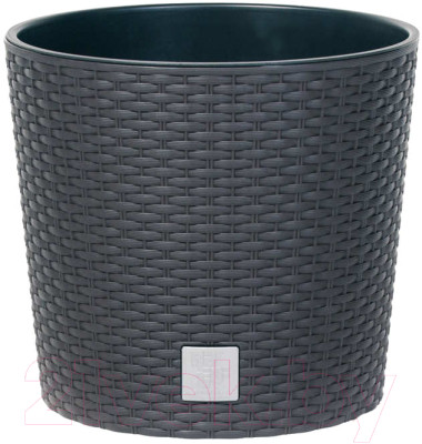 Горшок пластиковый Flower pot  RATO ROUND – anthracite