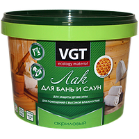 Лак акриловый для саун VGT 2,5 кг