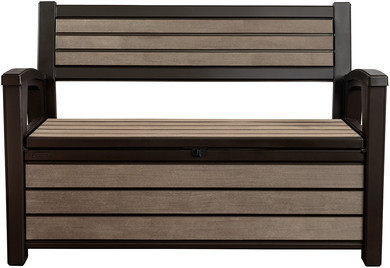 Скамья-сундук уличная Hudson Brushed Bench