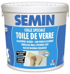 Клей для стеклообоев (стеклохолста) Semin Colle Toile de Verre, 20 кг