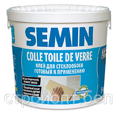 Клей для стеклообоев, стеклохолста Semin Colle Toile de Verre / КОЛЬ ТДВ, 10 кг