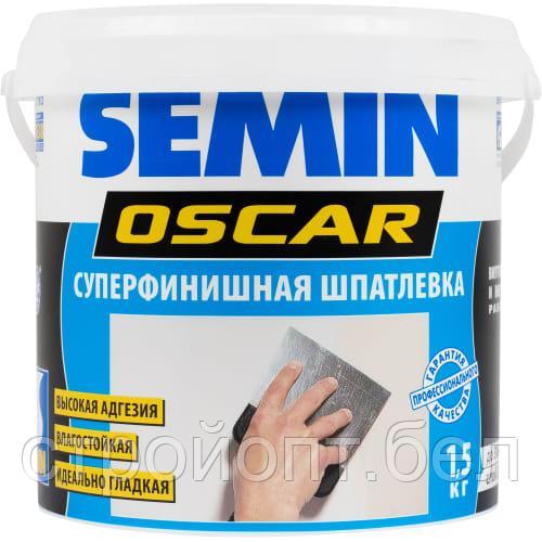 Суперфинишная шпатлёвка Semin Oscar, 8 кг