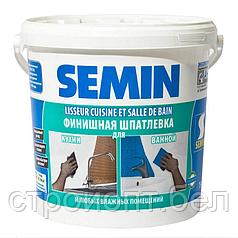 Финишная шпатлёвка Semin Lisseur cuisine et salle de bain / для кухни и ванной, 5 кг